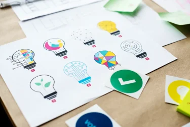 Brand identity and visual design materials
