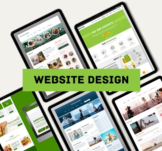 Corporate website redesign – responsive layout and UI components