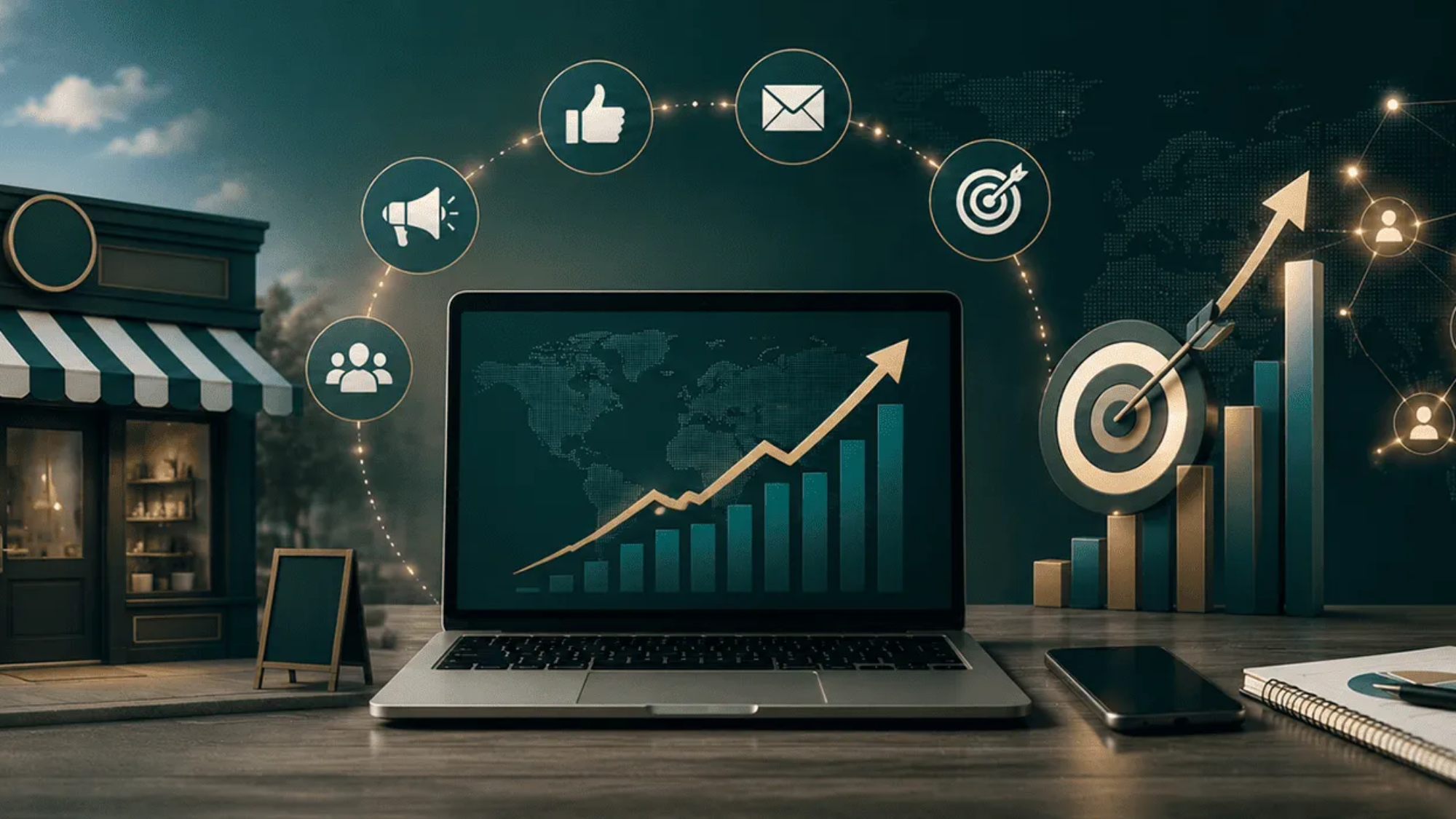 Blog feature 2. How Digital Marketing Helps Small Businesses Grow